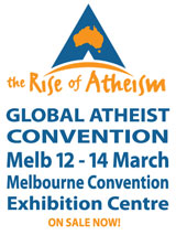Register for the Atheist Convention Melbourne 12-14 March 2010